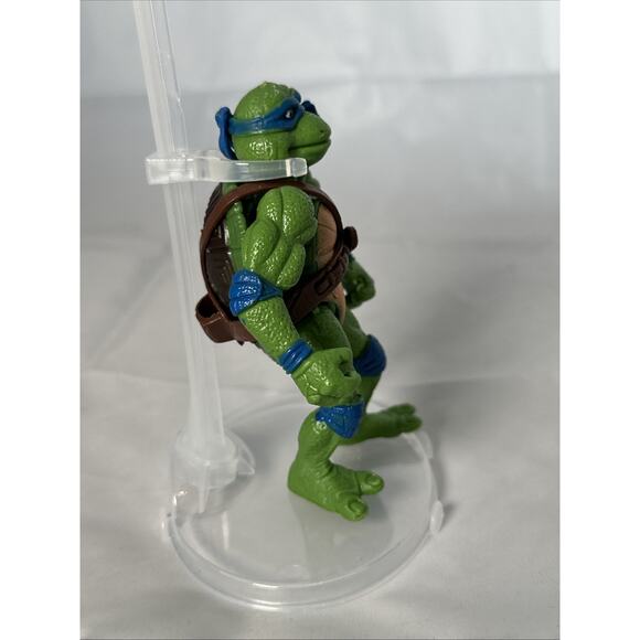 Vintage TMNT Movie Star Leonardo Figure Teenage Mutant Ninja Turtle 1992 - Picture 3 of 6